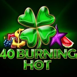 40 Burning Hot logo by Amusnet Interactive at VeryWell Casino40 Burning Hot