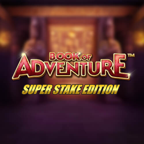 Logo of Book of Adventure Super Stake Edition from Stakelogic at VeryWell Casino