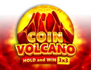 Coin Volcano by 3 Oaks Gaming, showcased at verywellcasinoo.co.uk – game logo