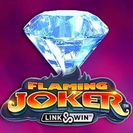Flaming Joker Link and Win by Barstruck, showcased at verywellcasinoo.co.uk – game logo