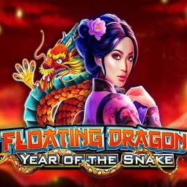 Floating Dragon Year of the Snake logo by Pragmatic Play at VeryWell Casino