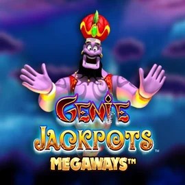 Genie Jackpots Megaways logo by Blueprint Gaming at VeryWell CasinoGenie Jackpots Megaways