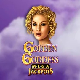 Logo of Golden Goddess Megajackpots from IGT at VeryWell Casino
