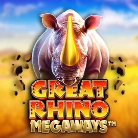 Great Rhino Megaways logo – Slots by Pragmatic Play at VeryWell Casino