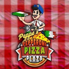 Peppe’s Pepperoni Pizza Plaza logo by Pragmatic Play VeryWell Casino
